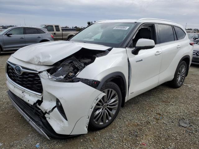 toyota highlander 2021 5tdebrch9ms015489