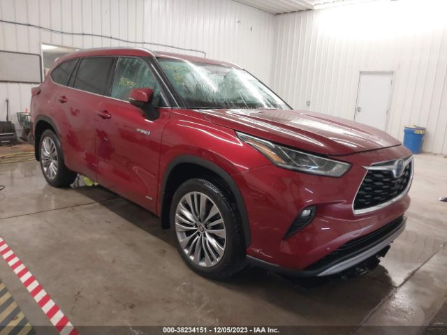 toyota highlander 2021 5tdebrch9ms025519