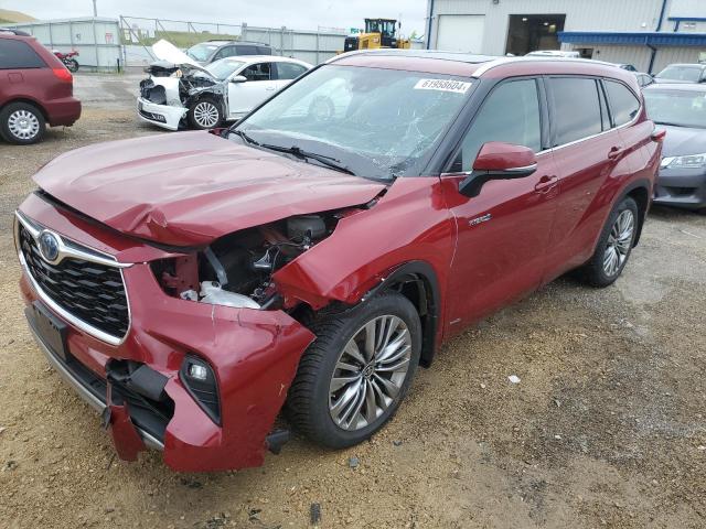 toyota highlander 2021 5tdebrchxms020748