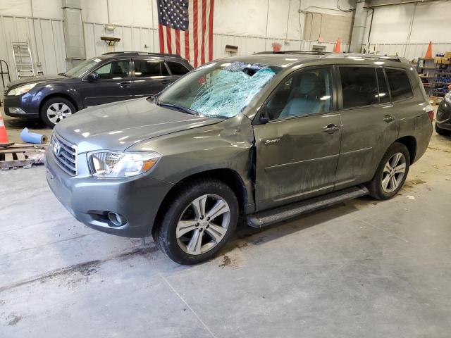 toyota highlander 2010 5tdek3ehxas003812