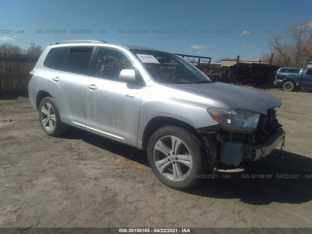 toyota highlander 2010 5tdek3ehxas006001