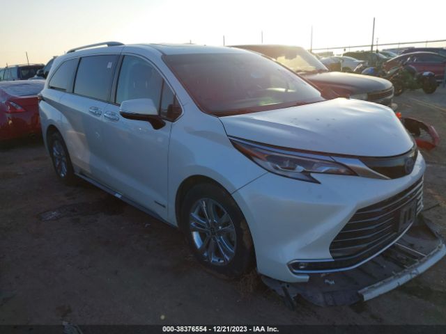 toyota sienna 2021 5tdeskfc7ms022514