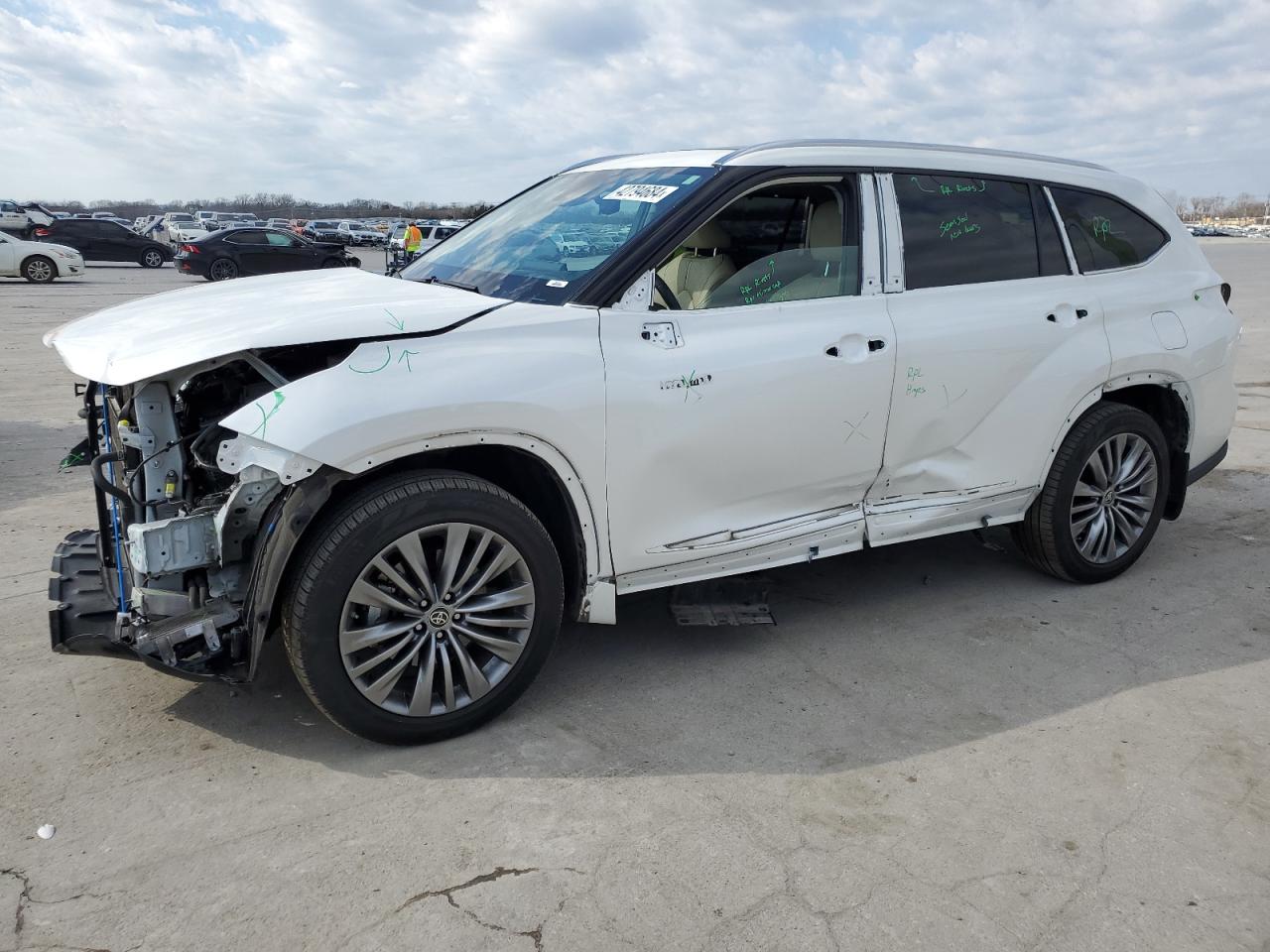 toyota highlander 2021 5tdfarah0ms010059