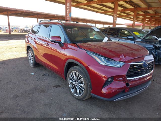 toyota highlander 2021 5tdfarah5ms006735