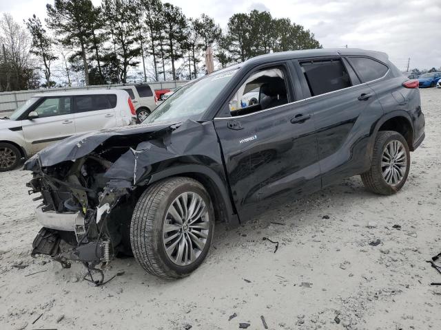 toyota highlander 2021 5tdfarah7ms006347