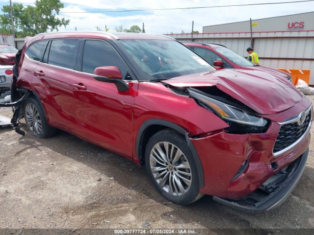 toyota highlander 2021 5tdfzrah1ms071137