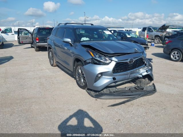 toyota highlander 2020 5tdfzrah4ls005891