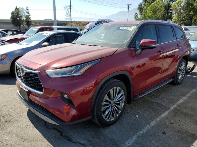 toyota highlander 2021 5tdfzrbh5ms140667