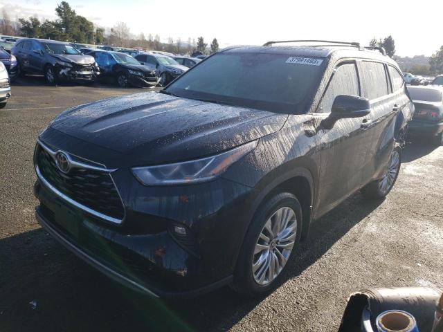 toyota highlander 2022 5tdfzrbh7ns198488