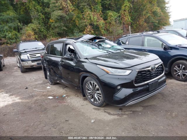 toyota highlander 2021 5tdfzrbh8ms143188