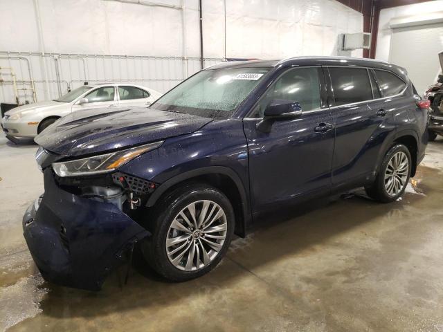 toyota highlander 2021 5tdfzrbh9ms147007