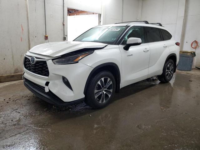 toyota highlander 2021 5tdgarah1ms504743