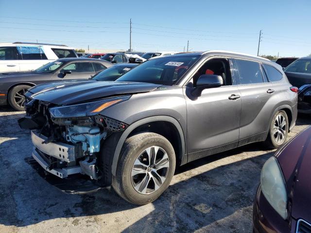 toyota highlander 2022 5tdgarah1ns514173