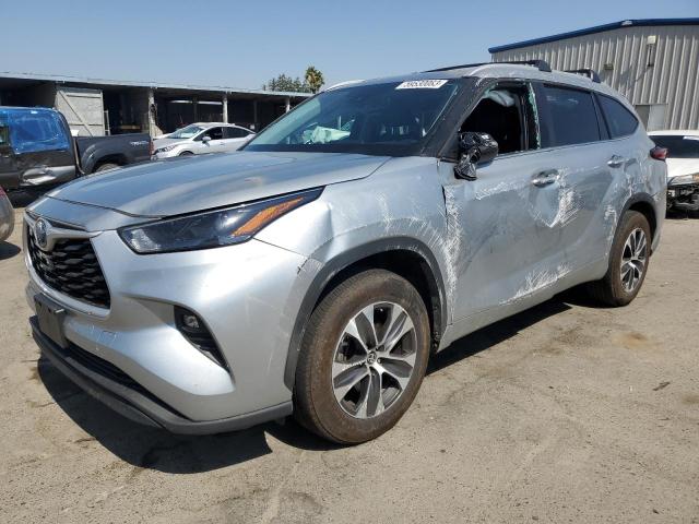 toyota highlander 2022 5tdgarah1ns516439