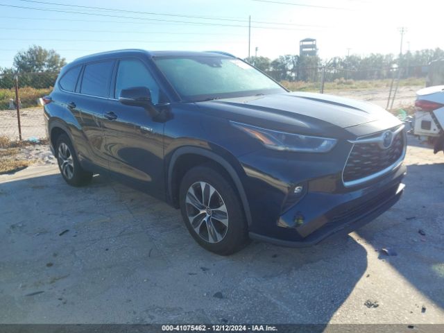 toyota highlander 2021 5tdgarah7ms508568