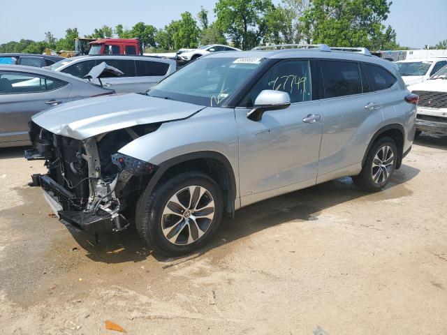 toyota highlander 2021 5tdgbrch1ms514487