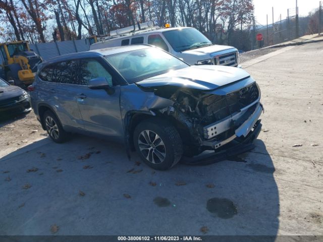 toyota highlander 2021 5tdgbrch2ms064672