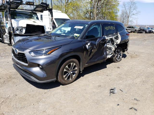 toyota highlander 2021 5tdgbrch4ms517416