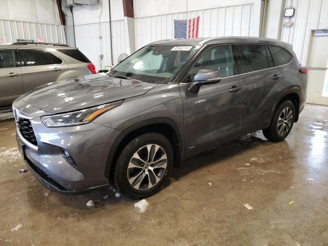 toyota highlander 2021 5tdgbrch5ms536878