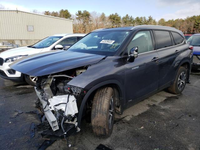 toyota highlander 2021 5tdgbrch7ms068636