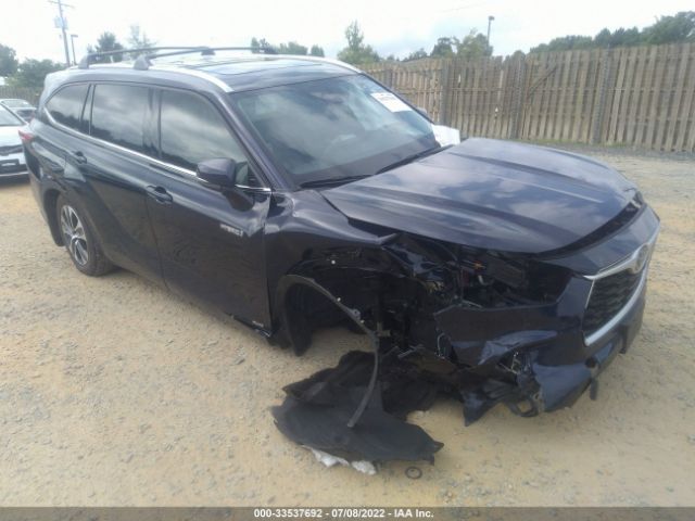 toyota highlander 2021 5tdgbrch9ms059162