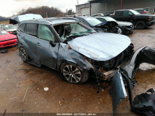 toyota highlander 2021 5tdgbrch9ms068654