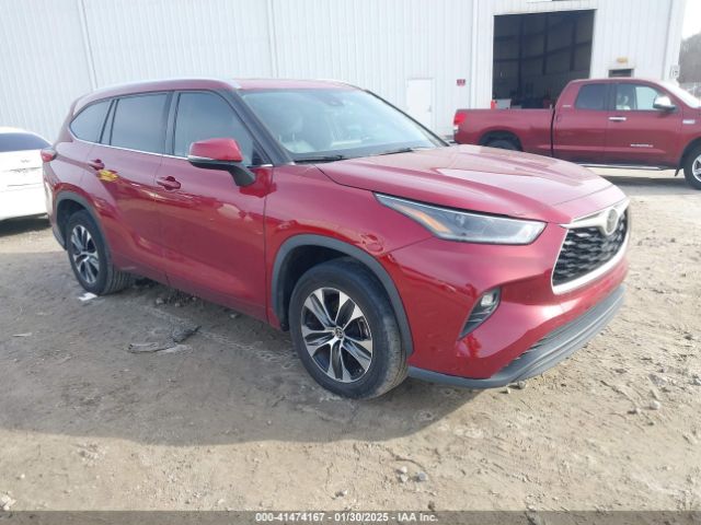 toyota highlander 2021 5tdgzrah0ms032592