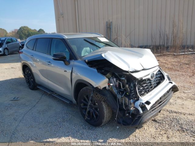 toyota highlander 2022 5tdgzrah0ns123864