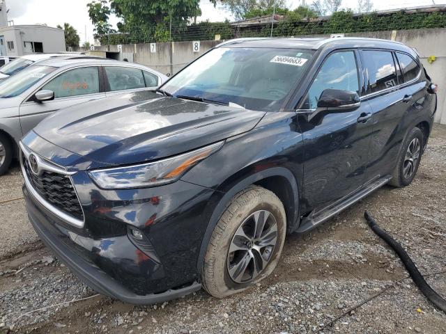 toyota highlander 2021 5tdgzrah1ms072065