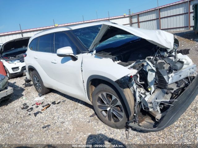 toyota highlander 2022 5tdgzrah1ns129365