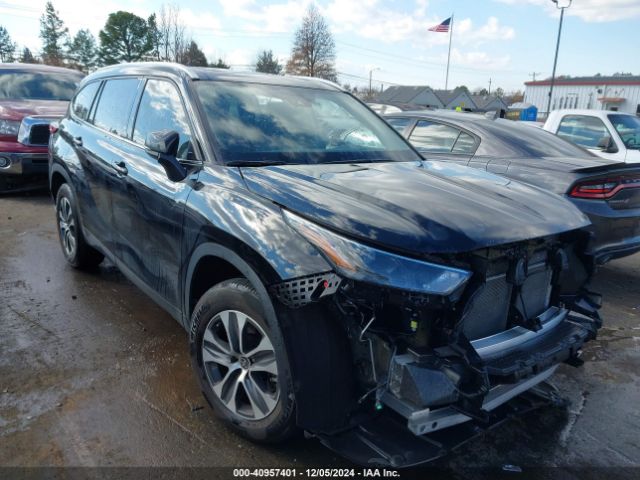 toyota highlander 2022 5tdgzrah1ns542130