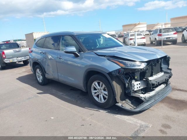 toyota highlander 2021 5tdgzrah2ms034957