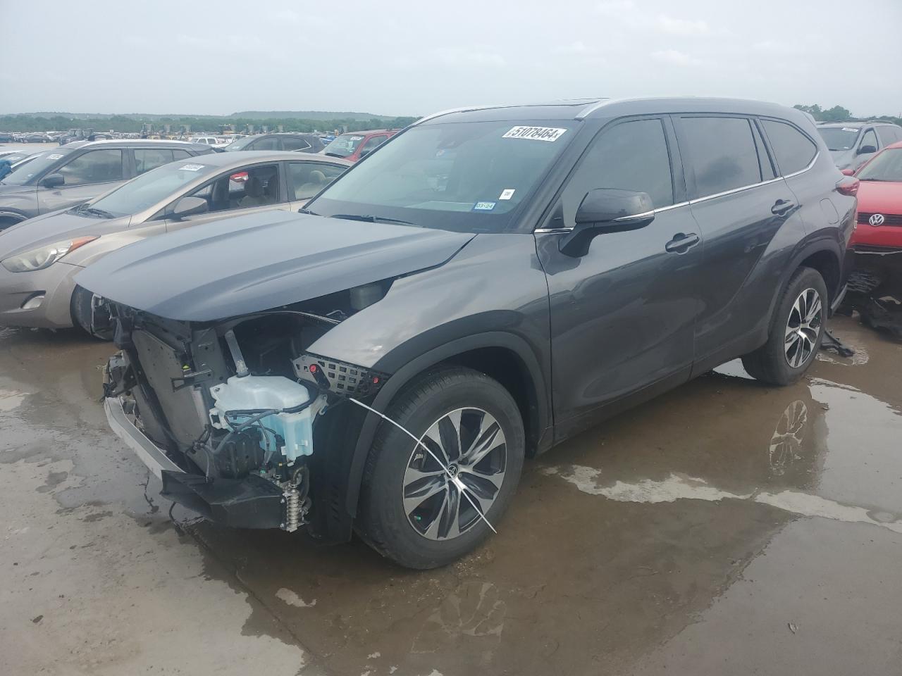 toyota highlander 2022 5tdgzrah2ns116642