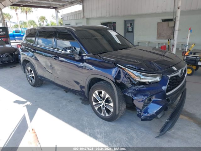 toyota highlander 2021 5tdgzrah3ms527255