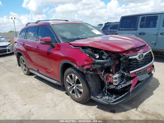 toyota highlander 2021 5tdgzrah4ms081214