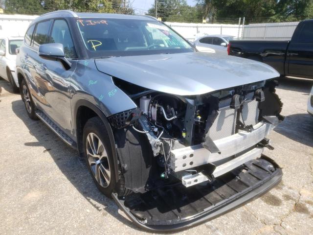 toyota highlander 2022 5tdgzrah5ns121530