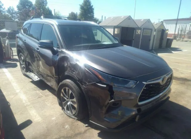 toyota highlander 2021 5tdgzrah6ms520378