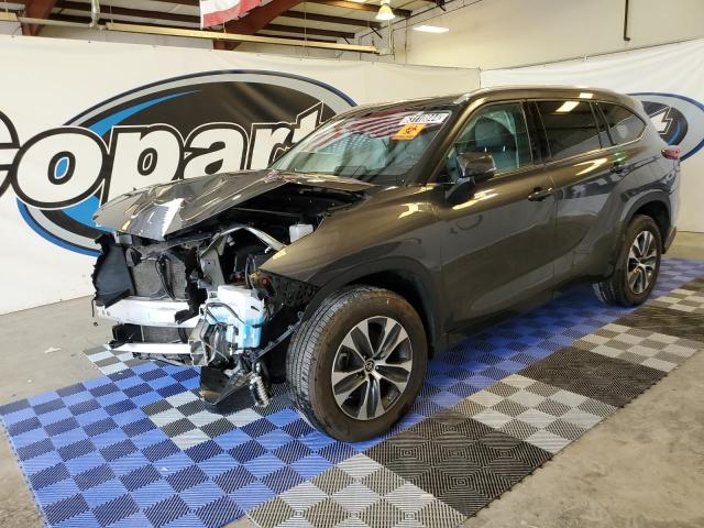 toyota highlander 2022 5tdgzrah6ns551339