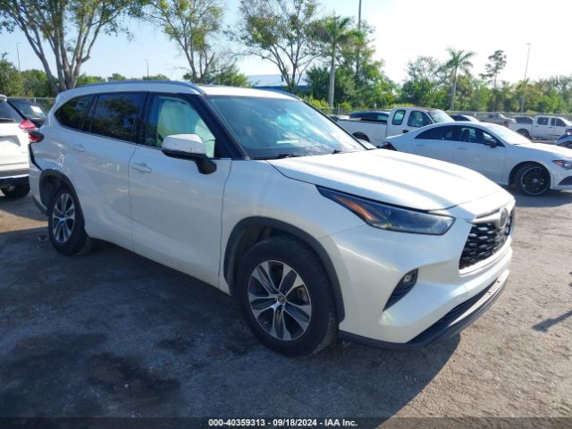 toyota highlander 2021 5tdgzrah7ms037840