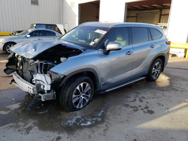 toyota highlander 2021 5tdgzrah7ms081837