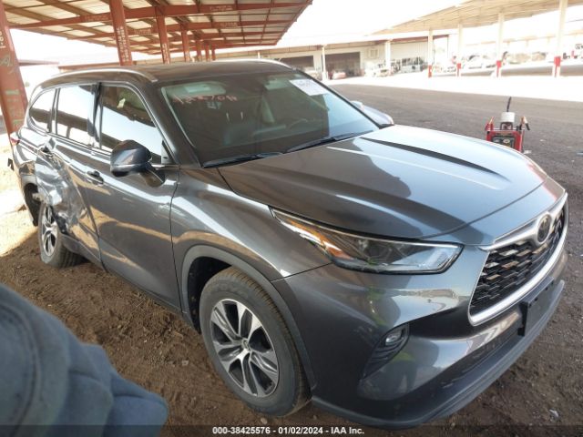 toyota highlander 2021 5tdgzrah7ms516372