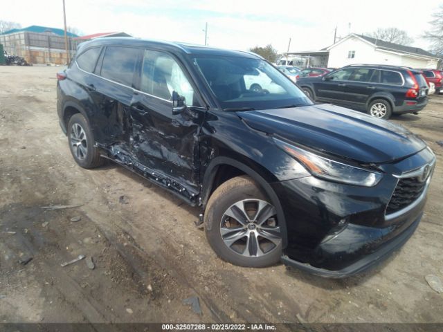 toyota highlander 2021 5tdgzrah7ms519658