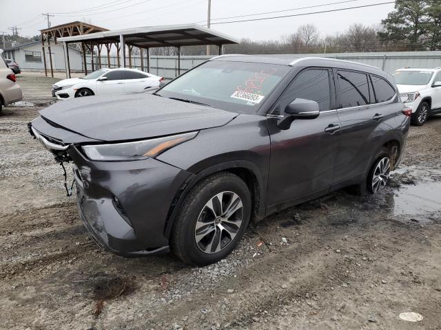 toyota highlander 2022 5tdgzrah7ns538230