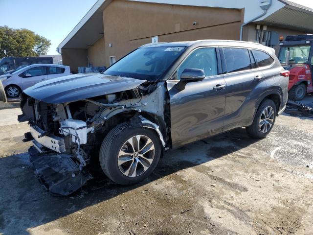 toyota highlander 2022 5tdgzrah7ns554217