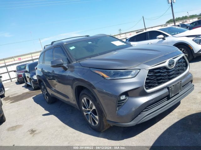 toyota highlander 2021 5tdgzrah8ms532886