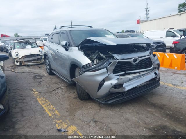 toyota highlander 2022 5tdgzrah8ns539466