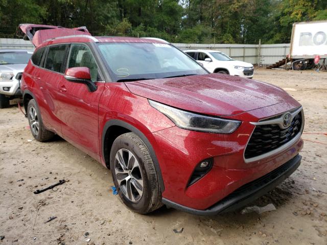 toyota highlander 2021 5tdgzrah9ms062531