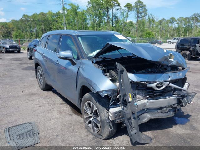 toyota highlander 2021 5tdgzrah9ms064876