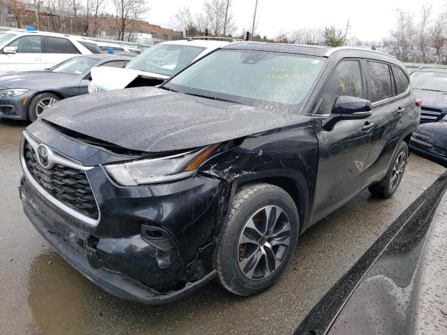 toyota highlander 2021 5tdgzrah9ms075893