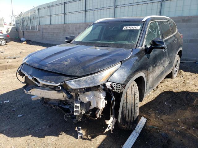 toyota highlander 2022 5tdgzrah9ns118002